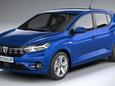 Dacia Sandero 2021 3D model
