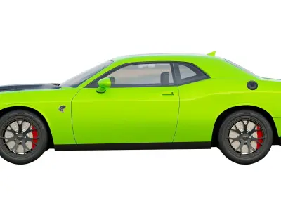 Dodge Challenger SRT Hellcat and  Demon 3D model