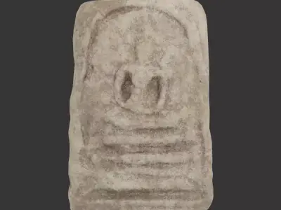  amulet antiques religion - Low Free low-poly 3D model