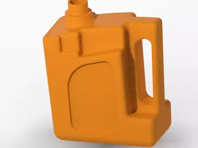 Premium Engine Oil Can 3D print model