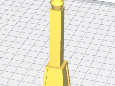 Horse Racing Game Playing Pieces 3D print model