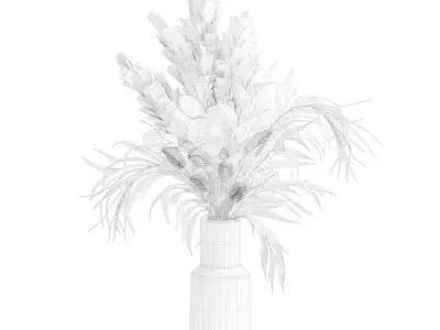 Dry Bouquet Deco 08 3D model