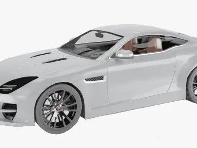 Jaguar F Type  3D model