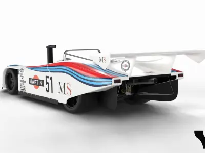 Lancia LC1 3d model 3D model