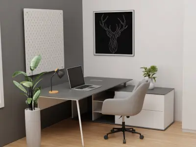 House interior 3D model