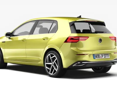 Volkswagen Golf 2020 3D model