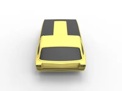 Dodge Deora 1967 Scale 1 to 24 3D print model