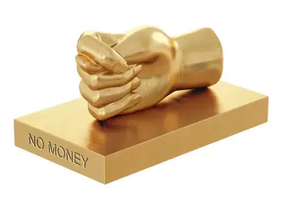 Dullah figurine no money 3D model