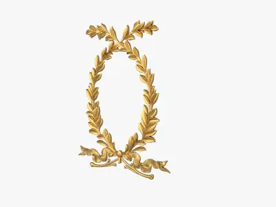 Classic decor ornament 199 3D model purchase