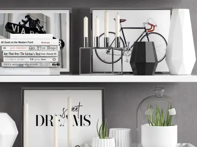 Decoration set 14 3D model