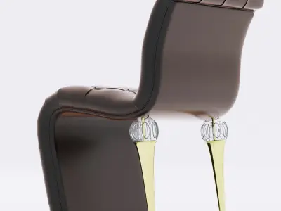 JC Passion Chocolat Chair 3D model