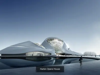 Famous Engineering Complex Building Bundle 3D Model Collection