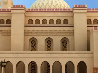 Al Fateh Mosque 3D model