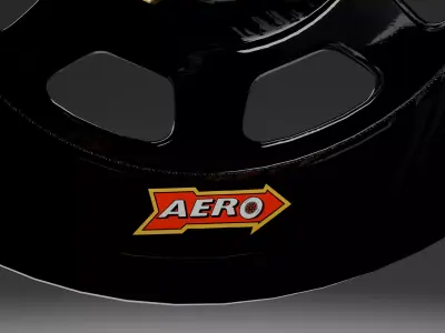 Aero Race Wheels Series 50 Rim Low-poly 3D model