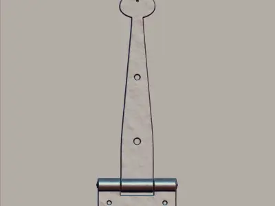 Hinges VDM and IMM Brushes for Zbrush  3D model