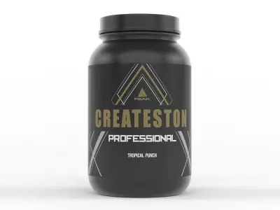 Protein Powder 3D model