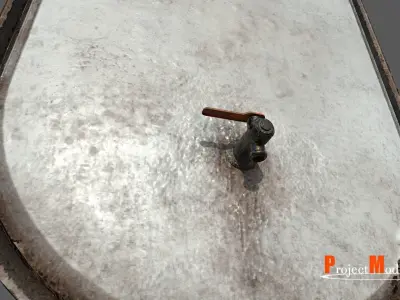 Old water tank-Version 001 Low-poly 3D model