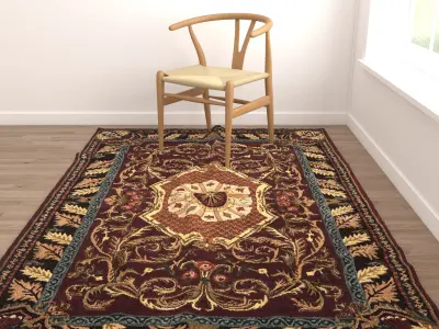 4 in 1 Rug Collection No 12 Low-poly 3D model