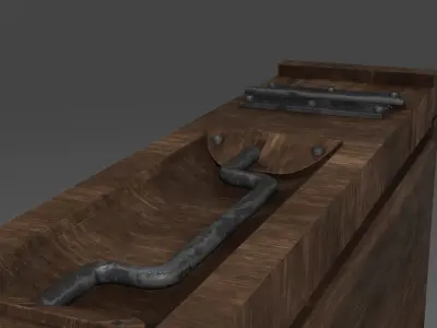 World War One Ammunition Box Free low-poly 3D model