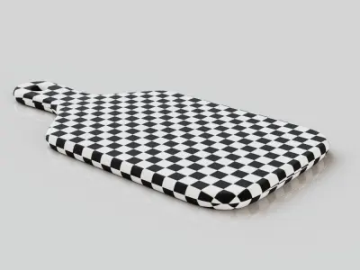 Chopping Board Low-poly 3D model