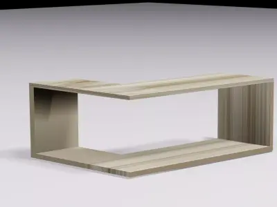 Book Shelf  Free 3D model
