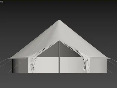 Outdoor Luxury Tent 3D model