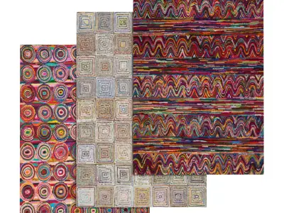 Rug Set 365 3D model