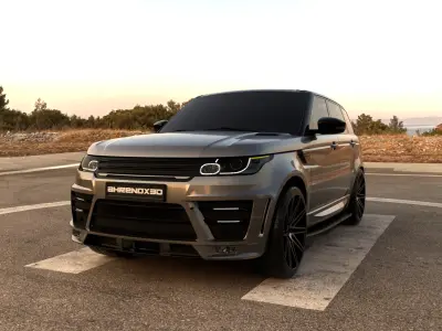 Realistic HDR Environment Perfect for Automotive Renders 3D model