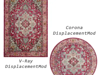 Rugs No 968 Low-poly 3D model