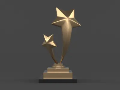 Trophy Cups 3D model 60