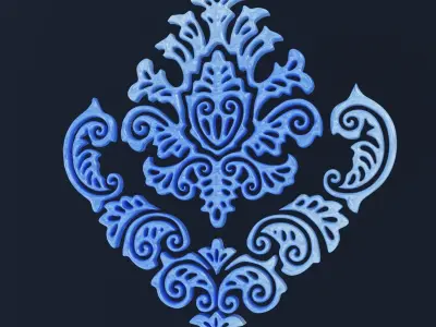 Ornament ornate design 3D model