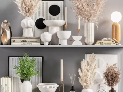 decorative set 24 3D model