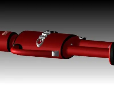 Mascot robot Free 3D model