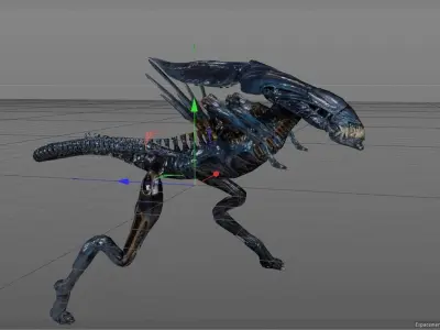 Xeno Queen Free 3D model