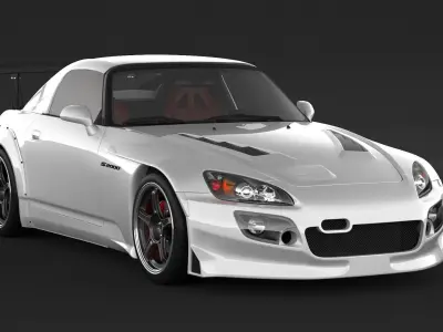 Honda S2000 Spoon Sports 3D model