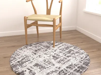 Rugs No 358 Low-poly 3D model