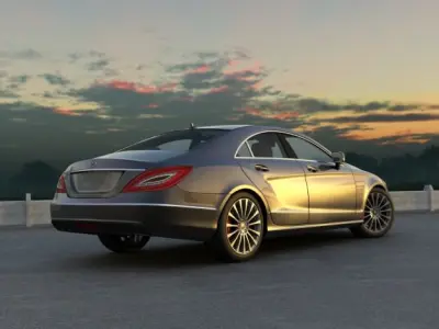 Mercedes Benz CLS 2012 3D model
