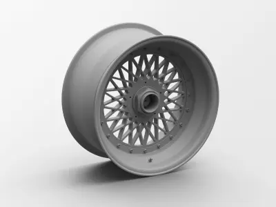 BBS E57 Rim 3D Model 3D model