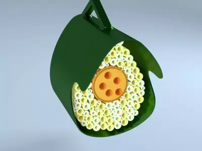 Bee Hotel 3D print model