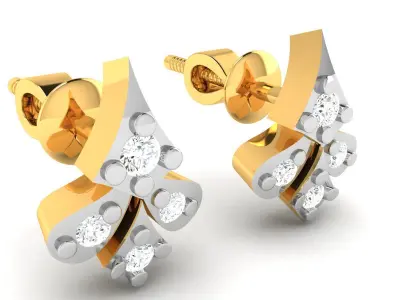 Women Earring 3D print model