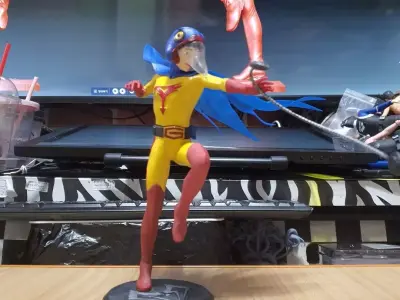 Gatchaman G-4  swallow Jinpei 3D print model