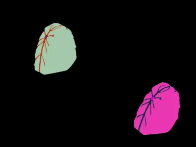 Stone Blood Bird Club - Stele 02 3D model