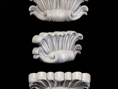 Classic carved 110 3D model