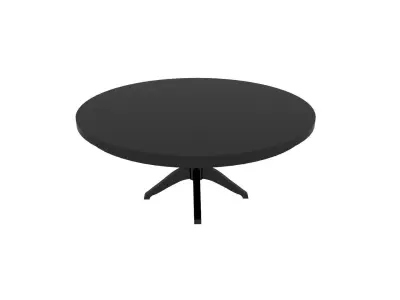 Table 3b Model Low Poly Low-poly 3D model