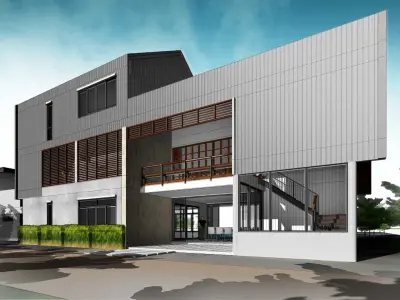 THAI URBAN HOUSE 3 SKPver8 3D model