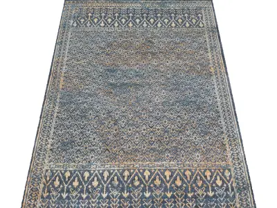 Rug Set 1398 3D model