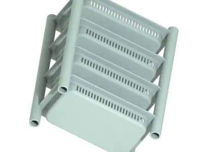 Premium Multitier Rack 3D print model