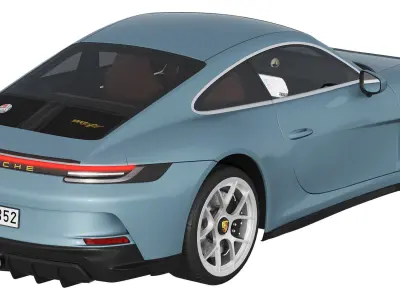 Porsche 911 S-T 3D model