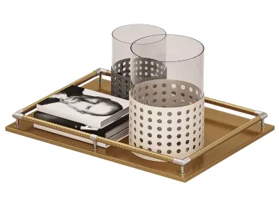 Mimosa Large Moka Giobagnara 3D model