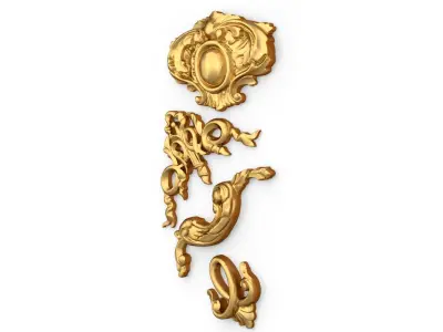 Classic decor ornament 294 3D model